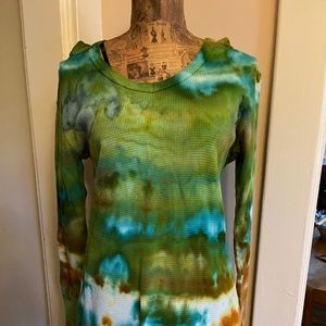 Tie-dyed Hoodie, Women's M